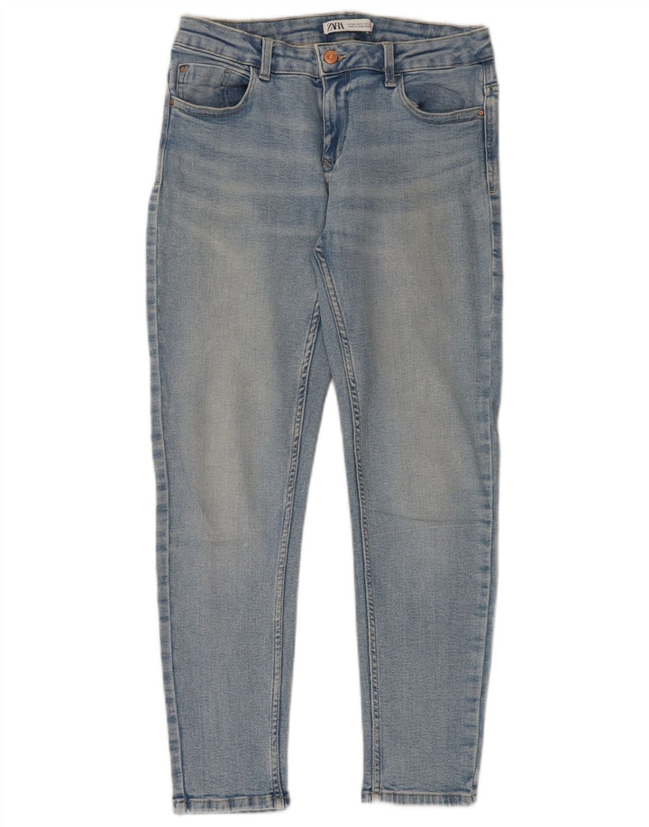 Jeans skinny da donna Zara EU 40 medi W30 L28 Blu