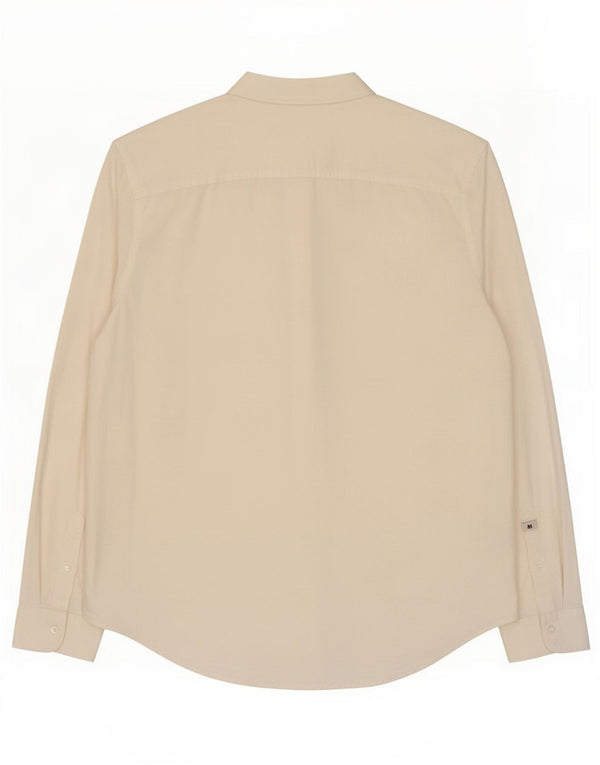 Camicia Timberland da uomo vestibilità regolare XL in cotone bianco sporco