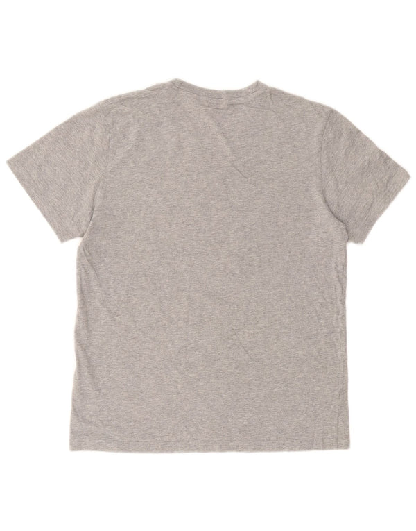 PAUL SMITH T-shirt grafica da uomo Top piccolo cotone grigio con stampa animalier