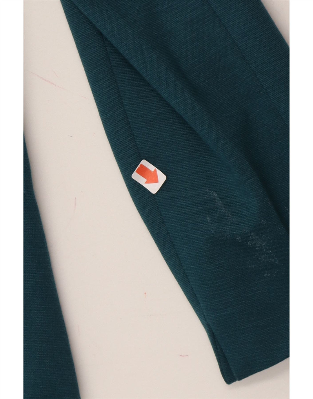 MOSSIMO Womens 1 Button Blazer Jacket UK 12 Medium Green Polyester Vintage Mossimo and Second-Hand Mossimo from Messina Hembry 