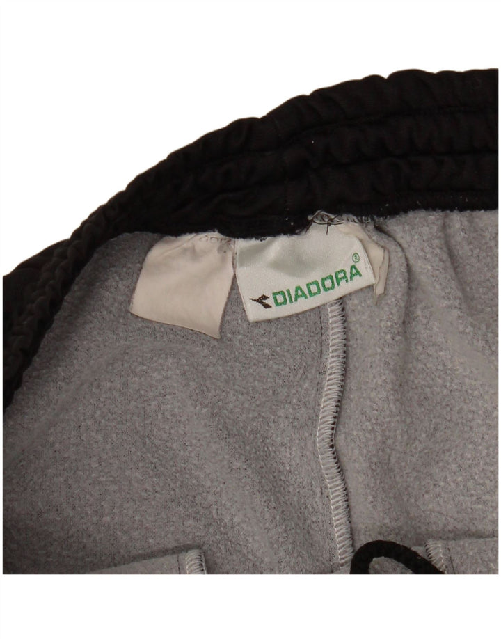 DIADORA Pantaloni Tuta Uomo Large Nero Colourblock