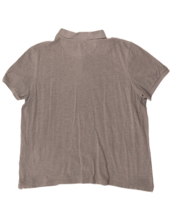 Polo da uomo Timberland XL in cotone grigio