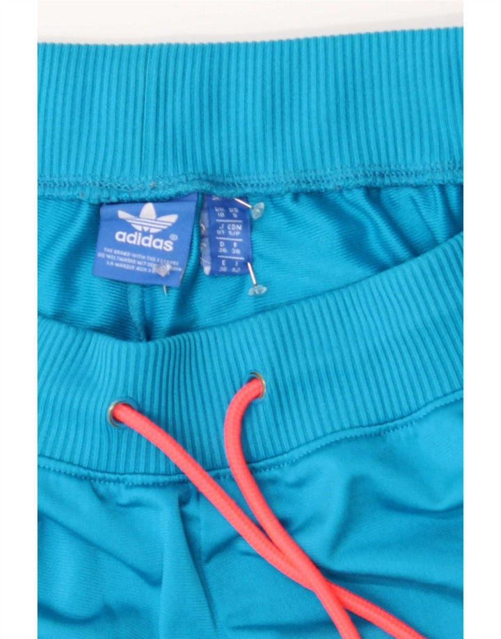 Pantaloncini sportivi Adidas da donna UK 10 piccoli blu poliestere