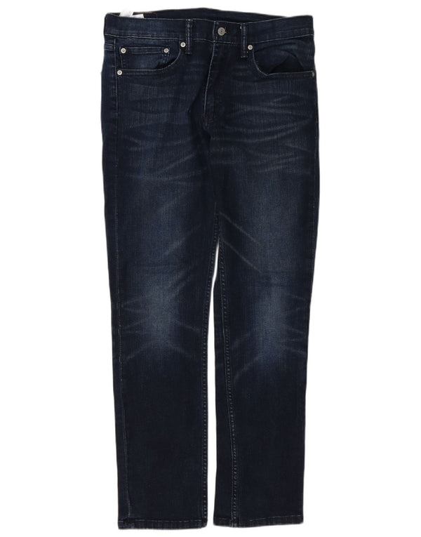 Levi's Uomo 511 Jeans slim affusolati W34 L32 Cotone blu navy