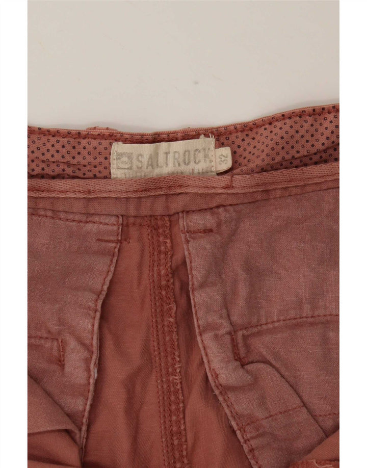 Pantaloncini cargo da uomo Saltrock medi W32 in cotone rosa
