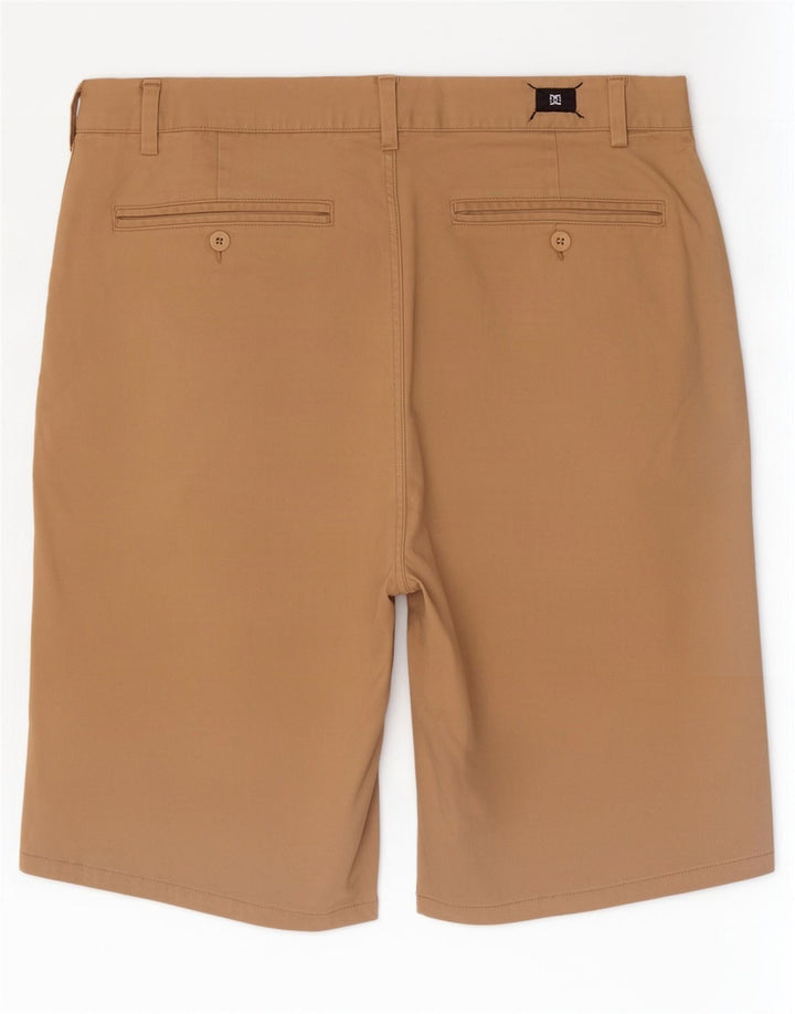 Pantaloncini chino da uomo DC W36 grandi in cotone beige