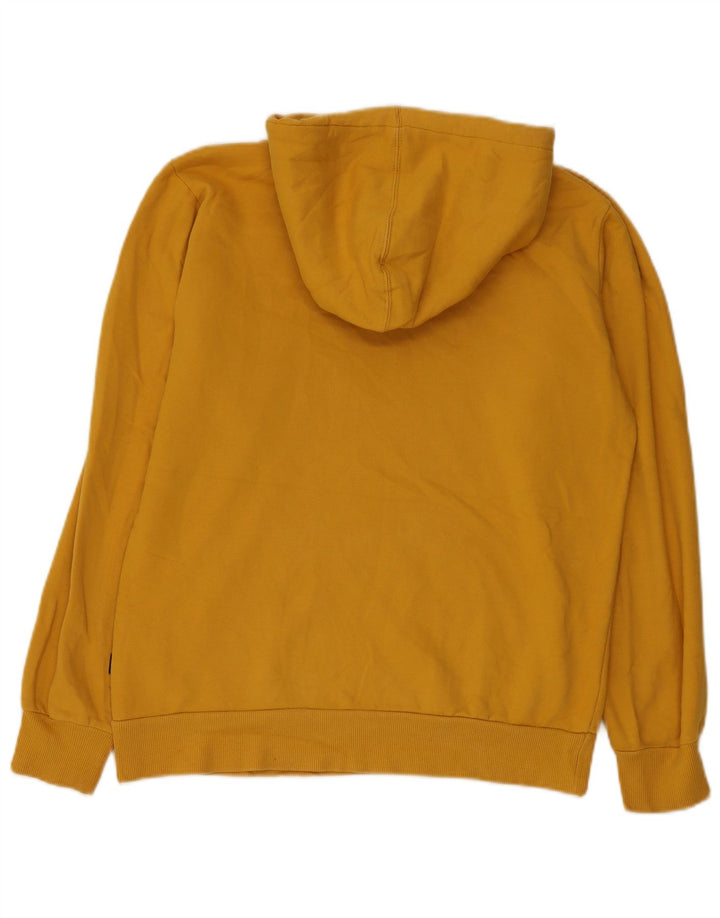 Maglione con cappuccio vestibilità regolare da uomo Billabong in cotone a righe gialle medie