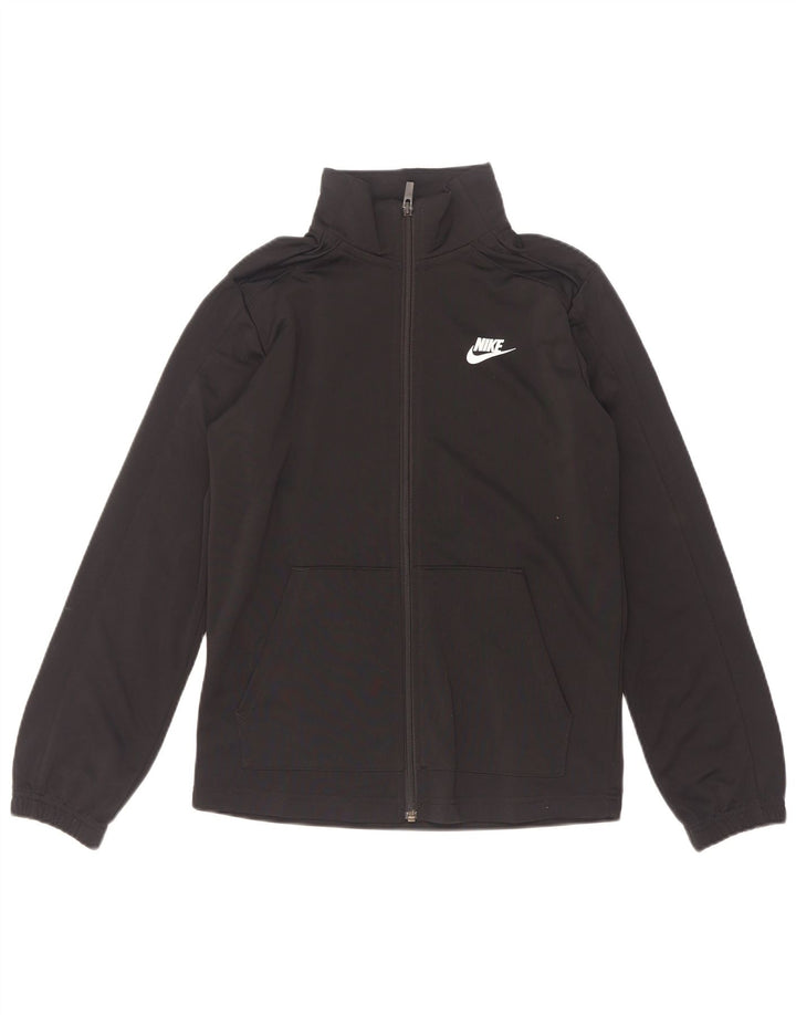 Giacca da ginnastica Nike Standard da ragazzo con grafica standard, 12-13 anni, grande, nera