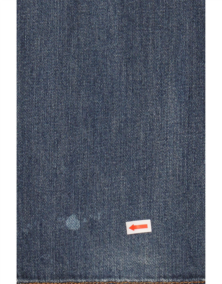 CARRERA Jeans dritti regolari da uomo con lavaggio acido 700 W36 L34 cotone blu