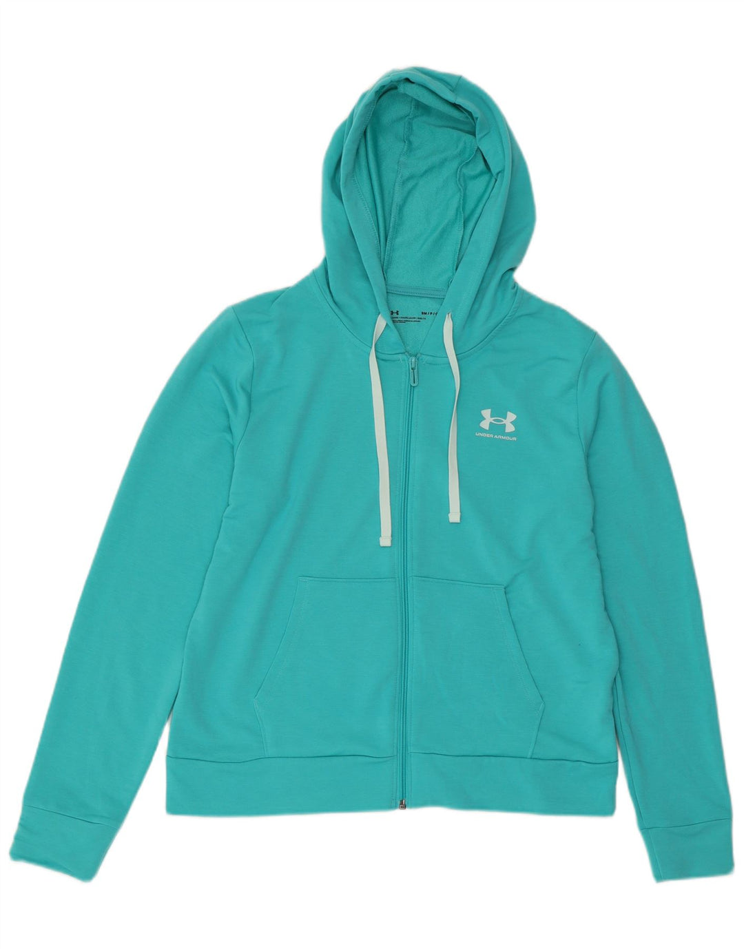 Maglione con cappuccio e zip oversize da donna UNDER ARMOUR UK 10 Piccolo Turchese