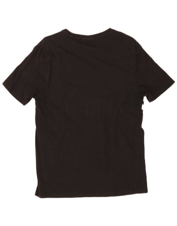 Ellesse T-shirt grafica regolare da uomo, grande, sportiva a righe nere