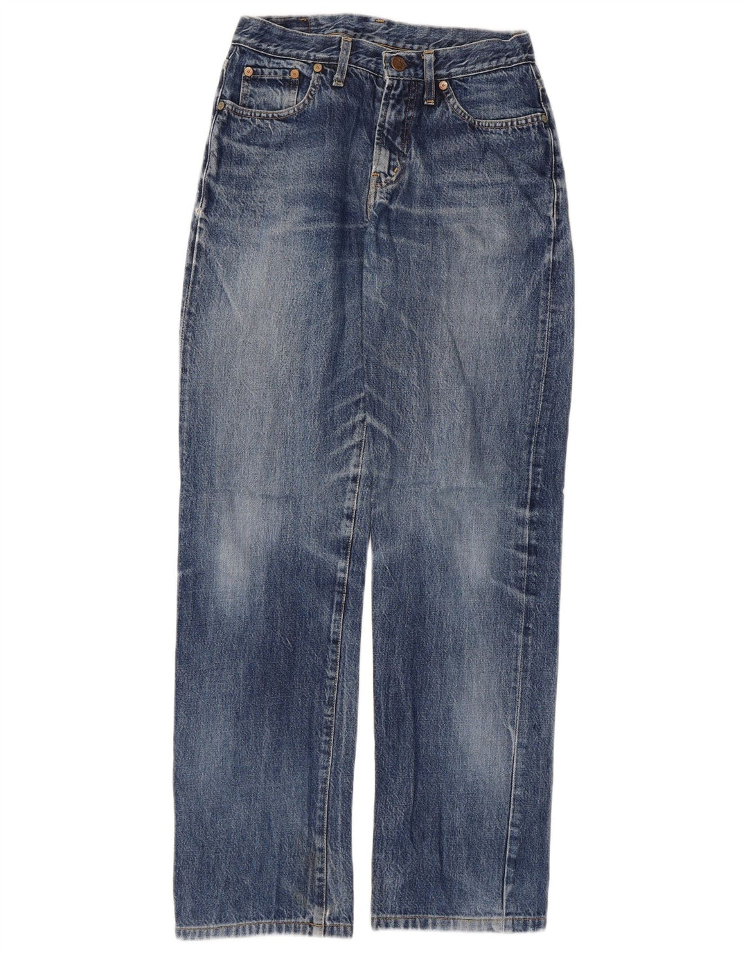 Jeans dritti da donna Replay W28 L32 cotone blu