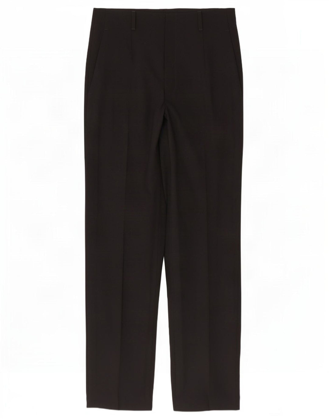 Pantaloni da abito dritti da donna Zara EU 42 Large W32 L34 Poliestere nero