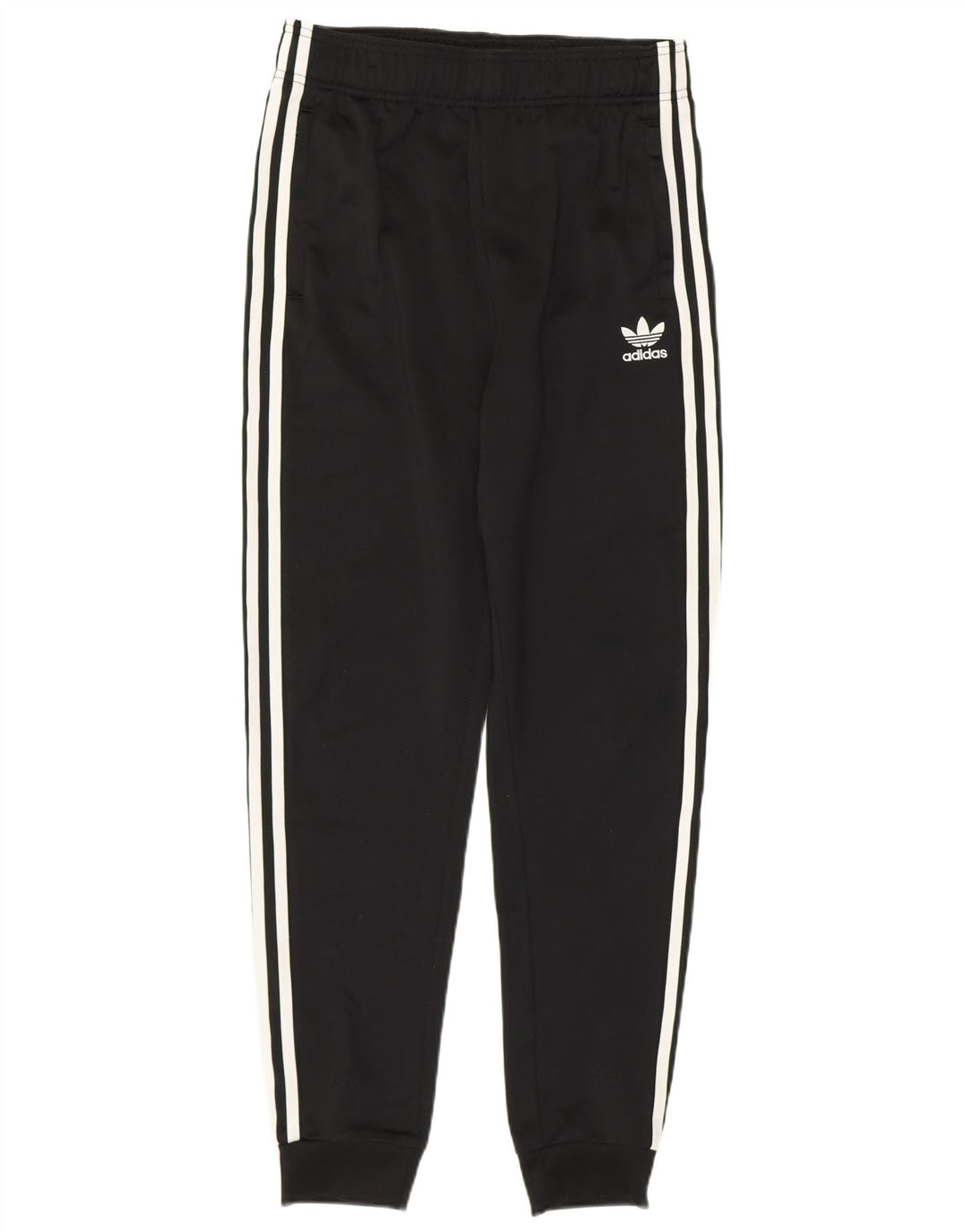 Pantaloni da tuta ADIDAS da ragazzo Joggers 14-15 anni Poliestere a righe nere