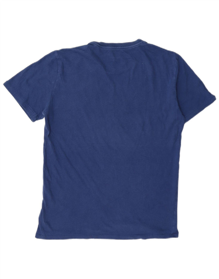 Gap T-shirt grafica da uomo Top Small in cotone blu