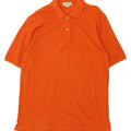 J. CREW Mens Polo Shirt Large Orange Cotton Vintage J. Crew and Second-Hand J. Crew from Messina Hembry 