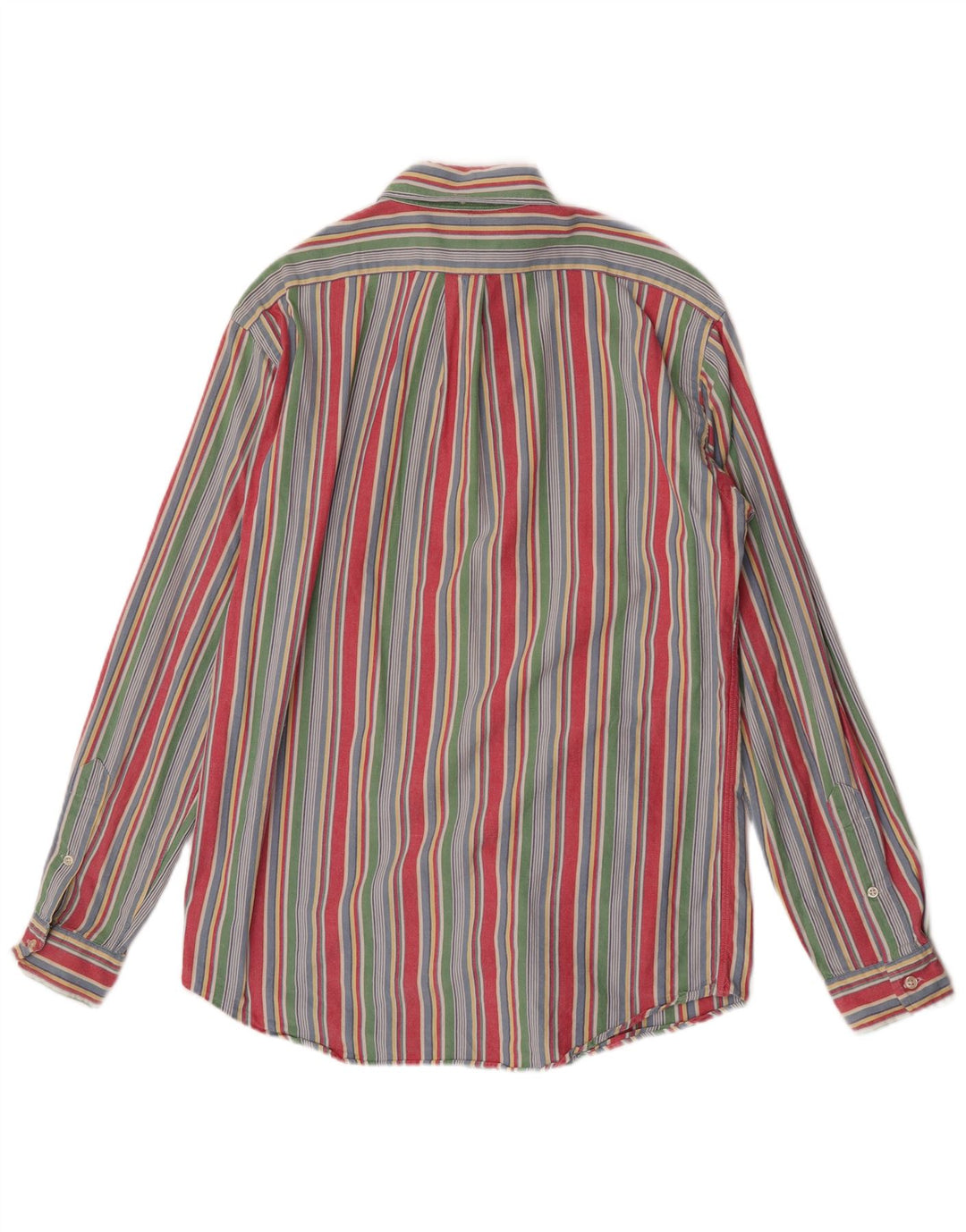 Camicia Polo Ralph Lauren da uomo su misura in cotone a righe multicolori medie