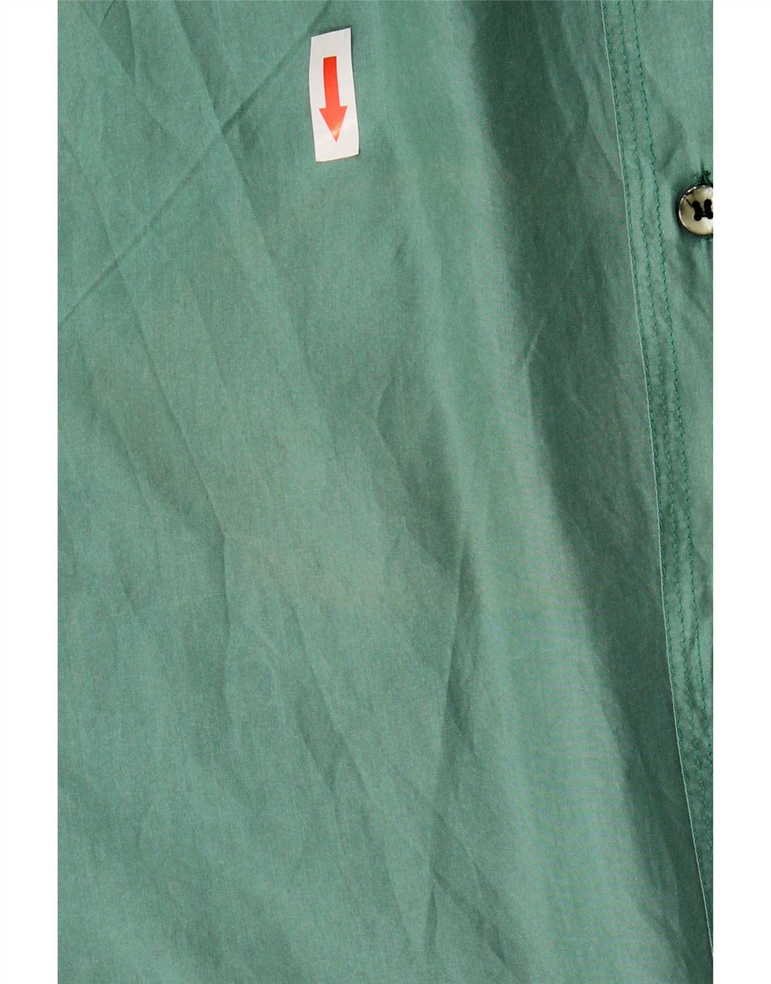 Camicia a maniche corte da uomo Vinci piccola in seta verde