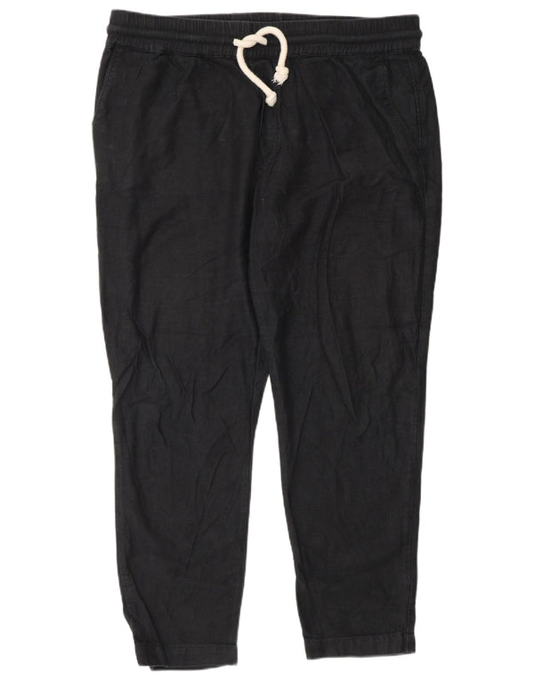 Pantaloni chino affusolati Zara da uomo XL W34 L28 neri