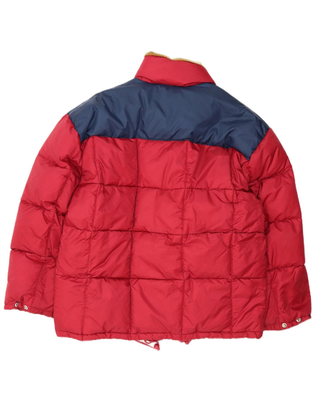 Giacca imbottita da uomo Alaska UK 40 Large Red Colourblock in poliammide