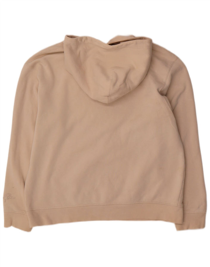 Felpa con cappuccio da uomo Jordan grande in cotone beige