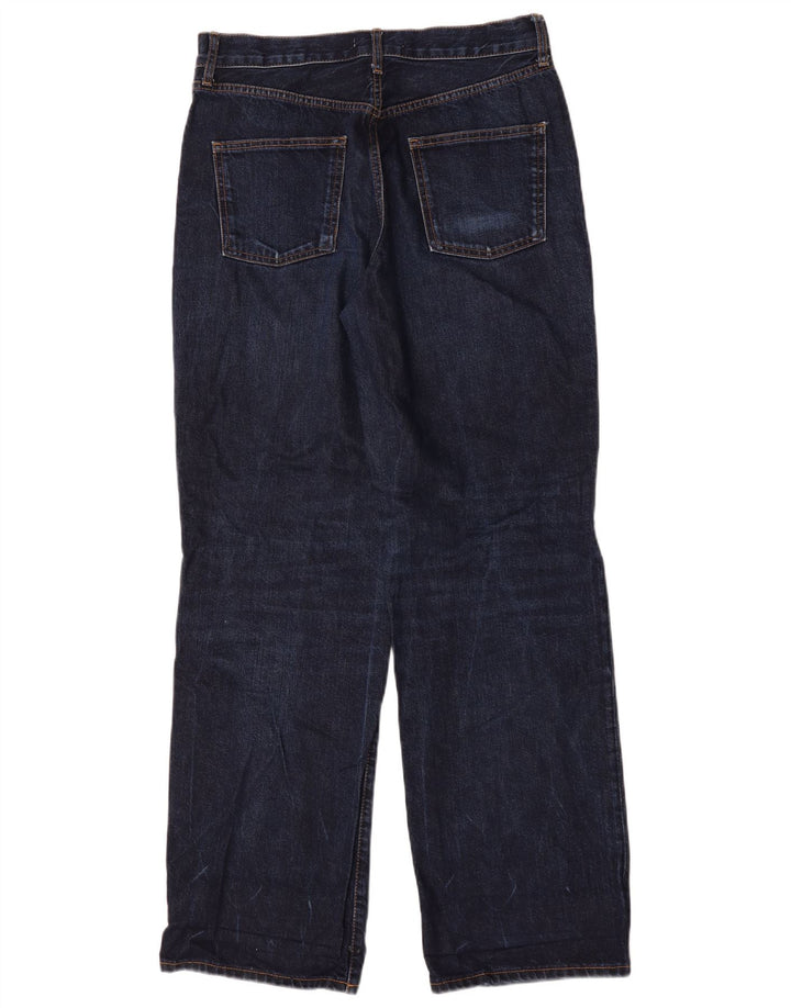 Jeans dritti da donna Zara EU 40 medio W30 L33 cotone blu