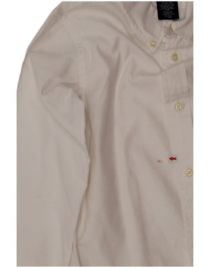 Camicia Ralph Lauren per ragazzi 6-7 anni in cotone bianco