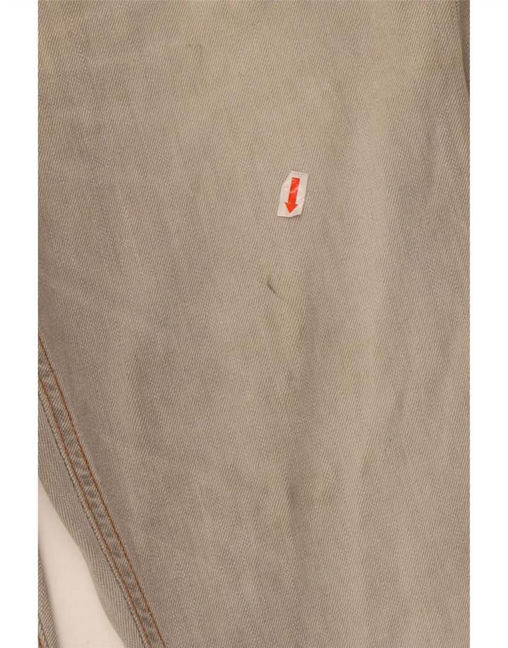 Jeans skinny effetto consumato GUESS da uomo W32 L32 in cotone grigio