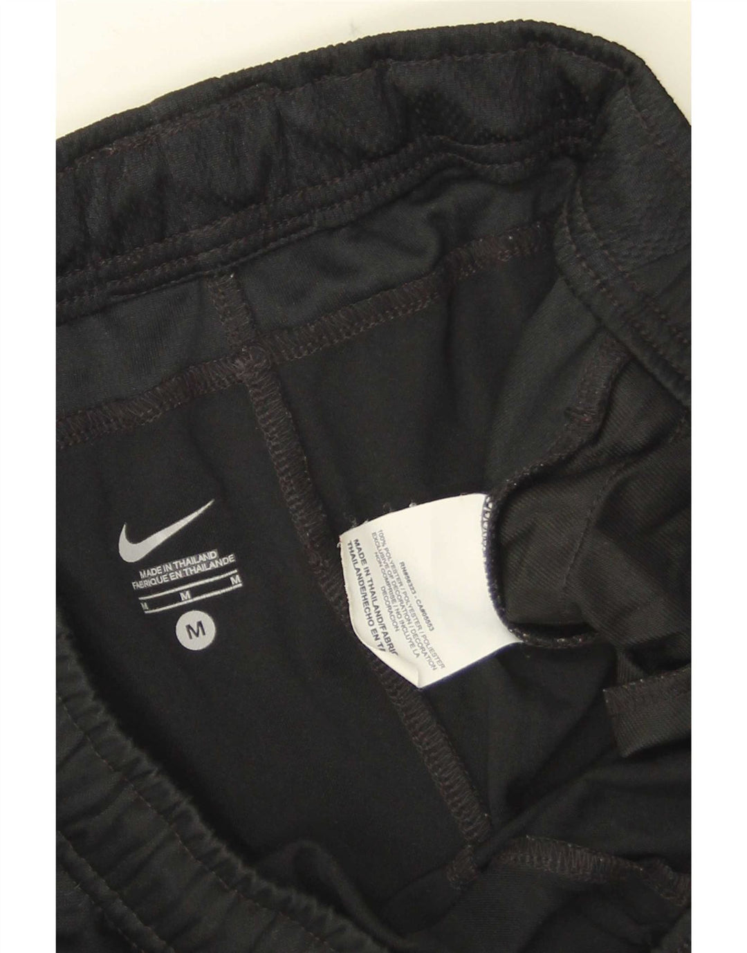 Pantaloncini sportivi Nike da uomo medio nero in poliestere