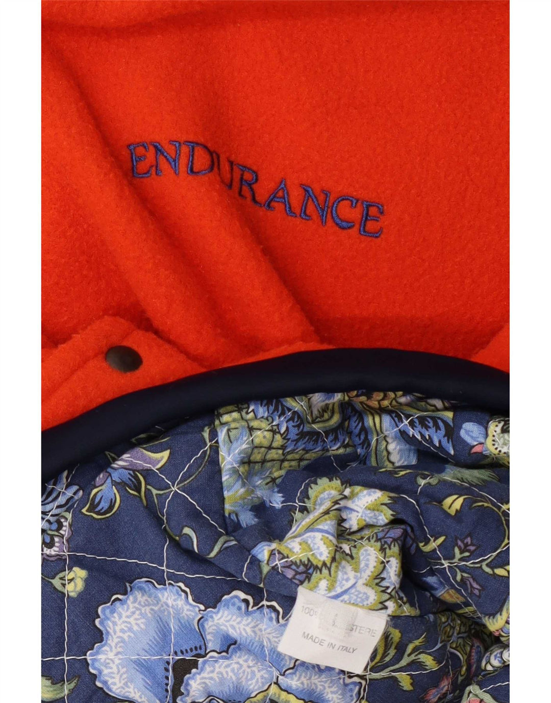 Gilet in pile da uomo Endurance UK 40 Large Arancione Colourblock Poliestere