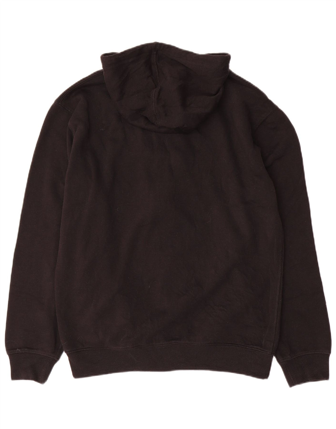 CARRERA Felpa con cappuccio e zip da uomo grande in poliestere nero