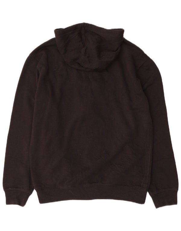 CARRERA Felpa con cappuccio e zip da uomo grande in poliestere nero