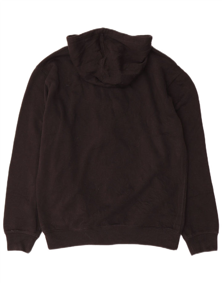 CARRERA Felpa con cappuccio e zip da uomo grande in poliestere nero