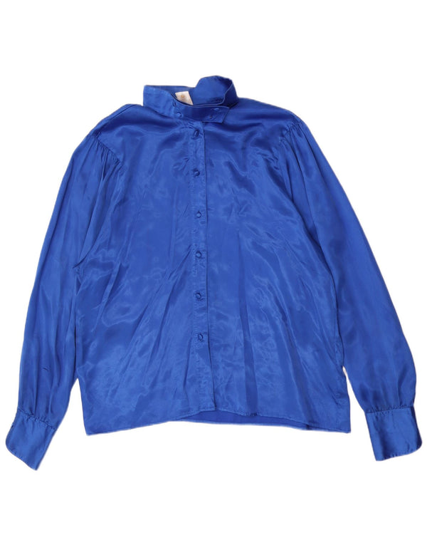 Golden Gate Womens By C&A Camicia Camicetta EU 42 Large Blu Poliestere