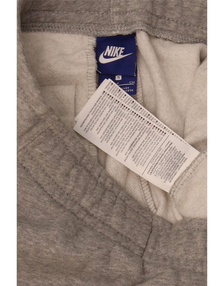 Pantaloni da tuta da uomo Nike Joggers piccoli in cotone grigio