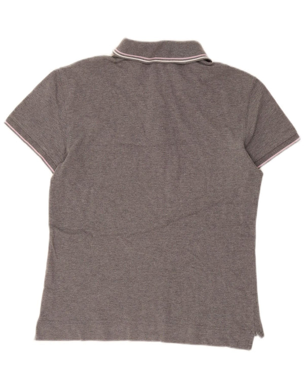 Polo da donna Gas UK 16 grande in cotone grigio