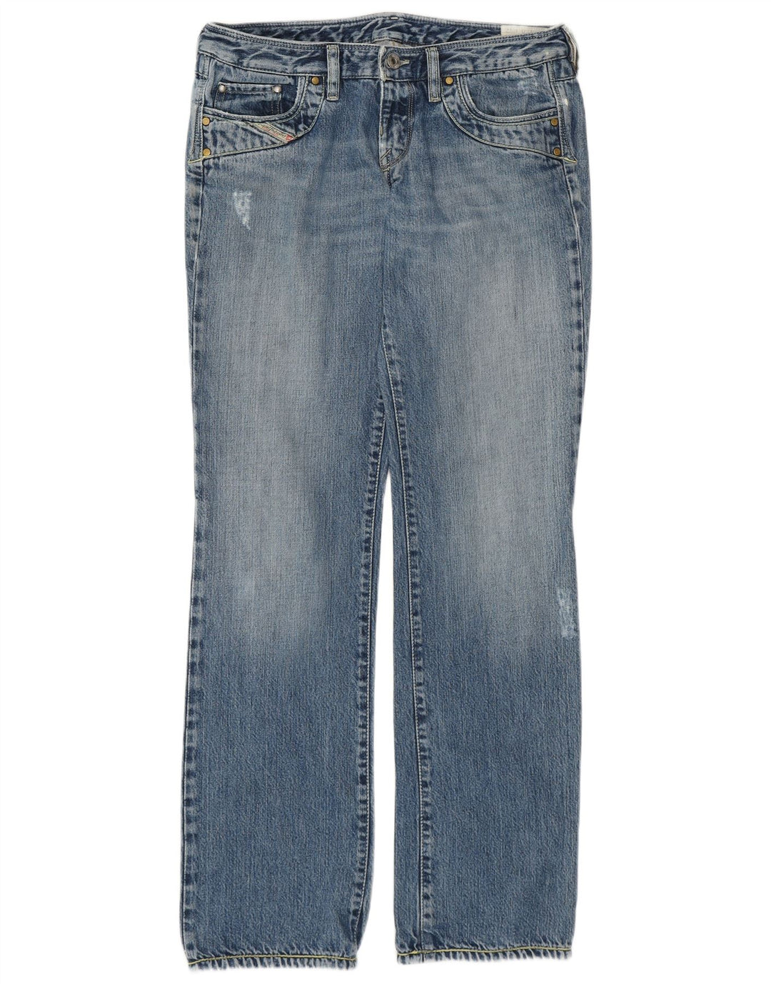 Jeans dritti Kycut da donna Diesel W30 L32 cotone blu