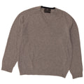 Maglione da uomo Marks & Spencer vestibilità regolare con scollo a V grigio medio
