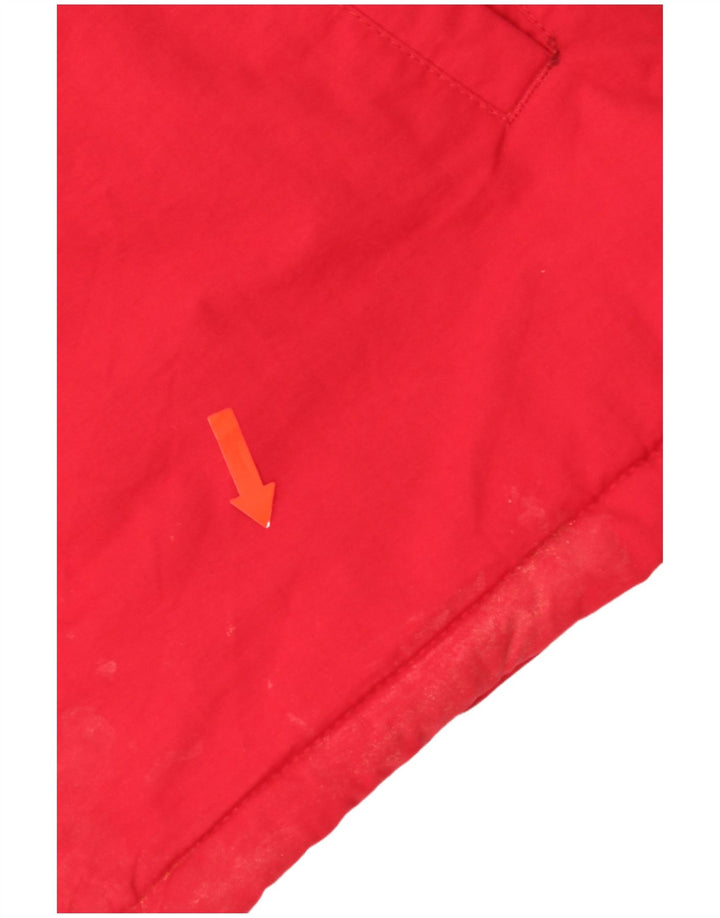 Giacca parka oversize da donna con cappuccio Superdry UK 10 Small nylon rosso