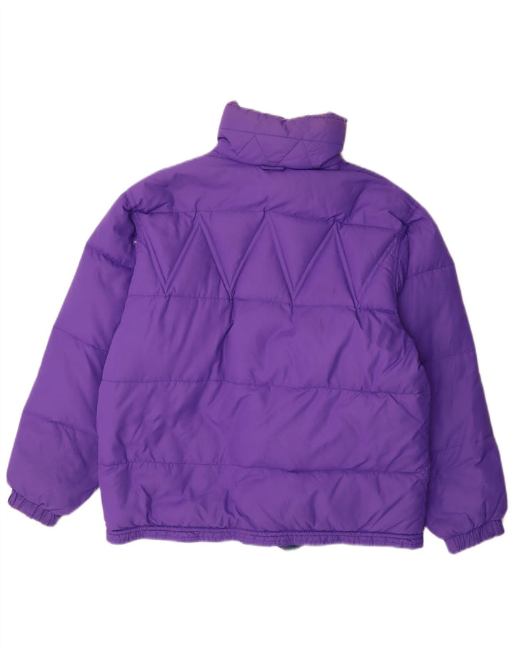 Giubbotto Imbottito Donna Geo Spirit IT 42 Viola Medio Poliammide