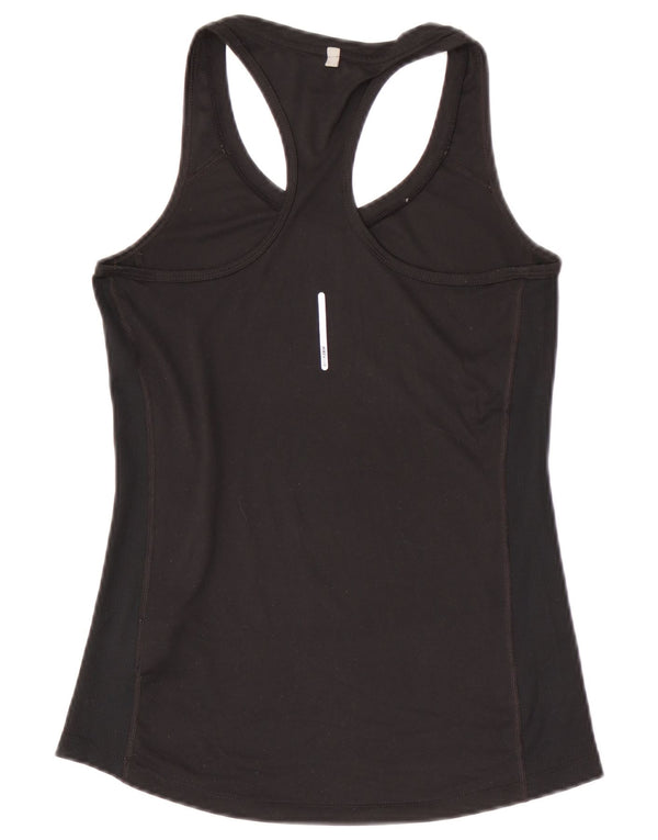 Canotta Nike Dri Fit da donna UK 8 Small Nero Poliestere