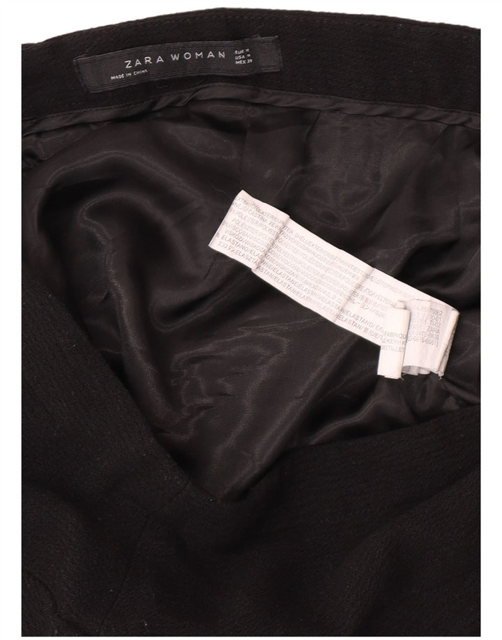 Pantaloncini corti da donna Zara medi W28 poliestere nero