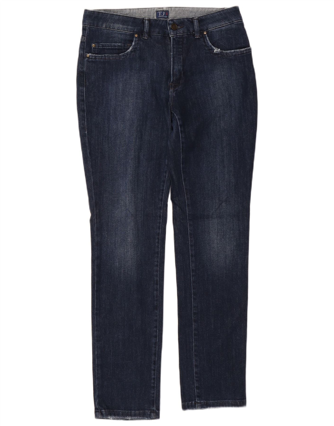 Jeans Donna Slim TRUSSARDI W29 L30 Blu Navy Cotone