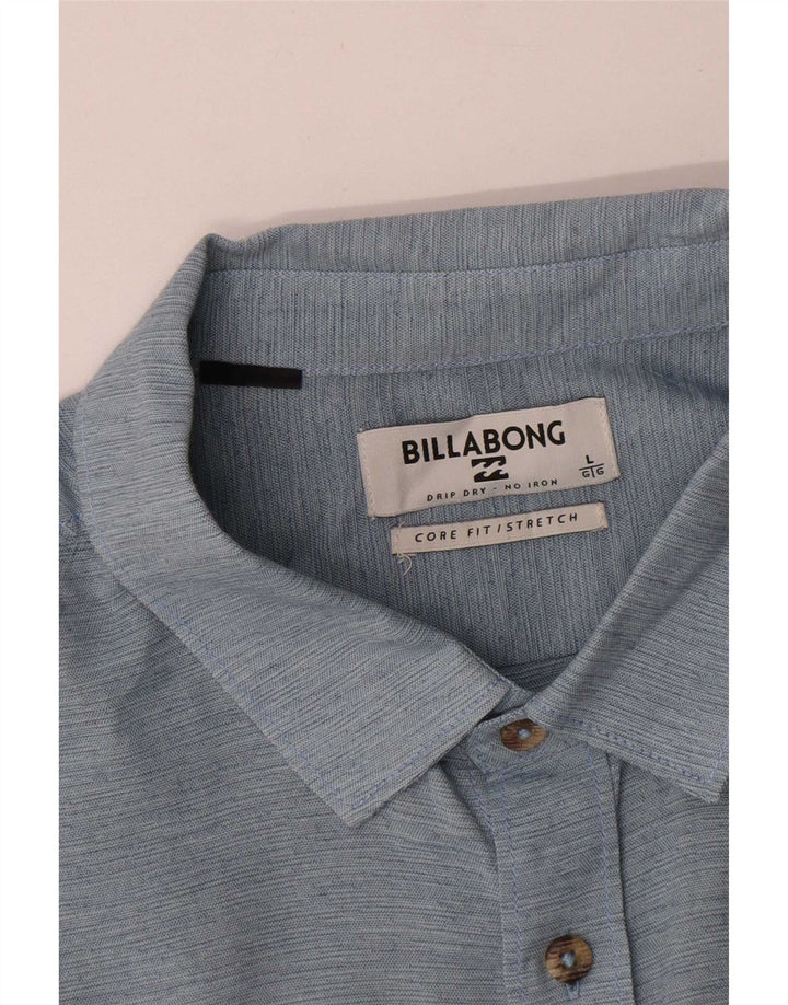 Camicia a maniche corte Billabong Core Fit da uomo grande blu