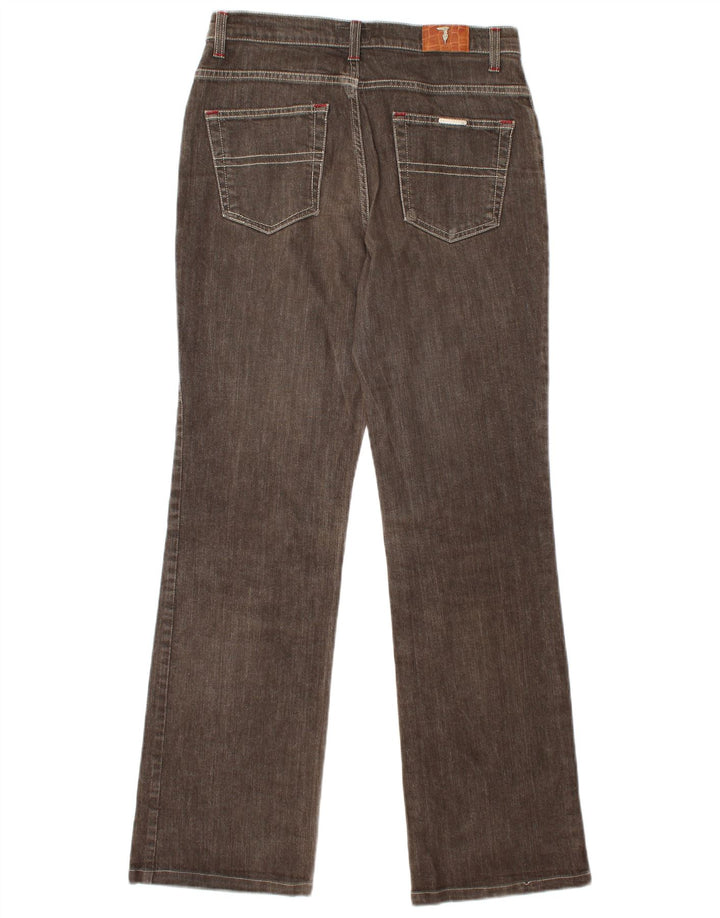 Jeans Dritti Uomo TRUSSARDI W29 L31 Cotone Marrone