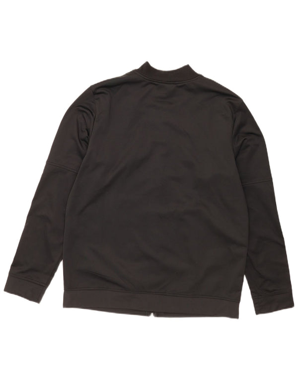 Giacca da tuta da donna Adidas UK 20/22 XL poliestere nero