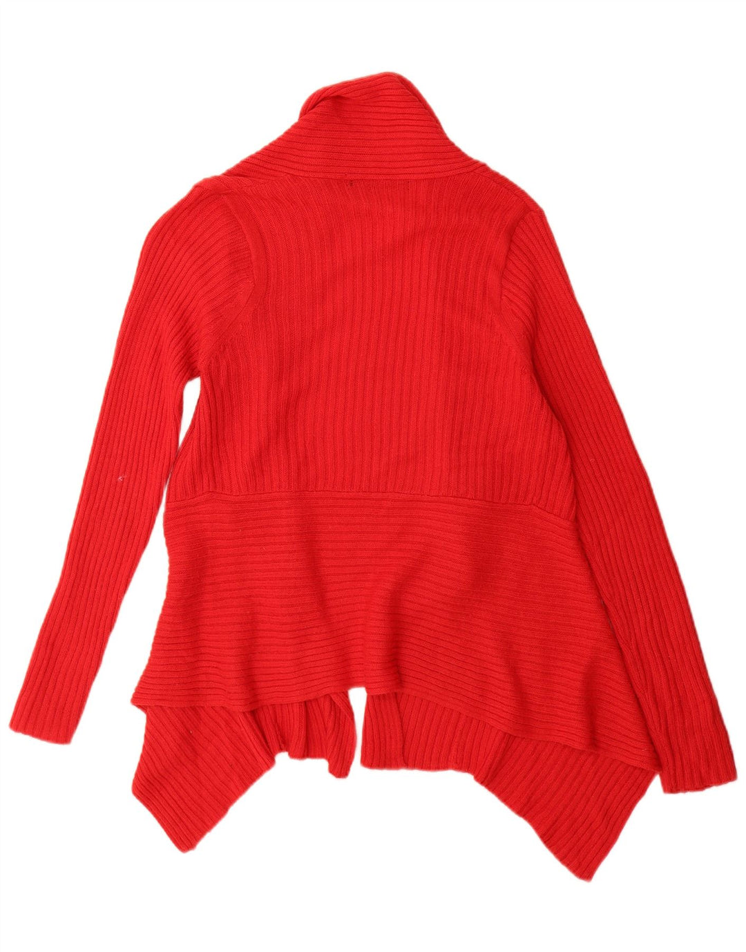 Maglione cardigan da donna Zara UK 12 Acrilico rosso medio