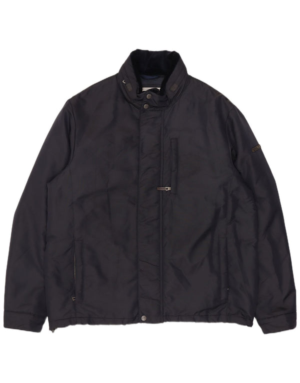 Geox Giacca imbottita Respira da uomo UK 44 2XL Poliestere blu navy