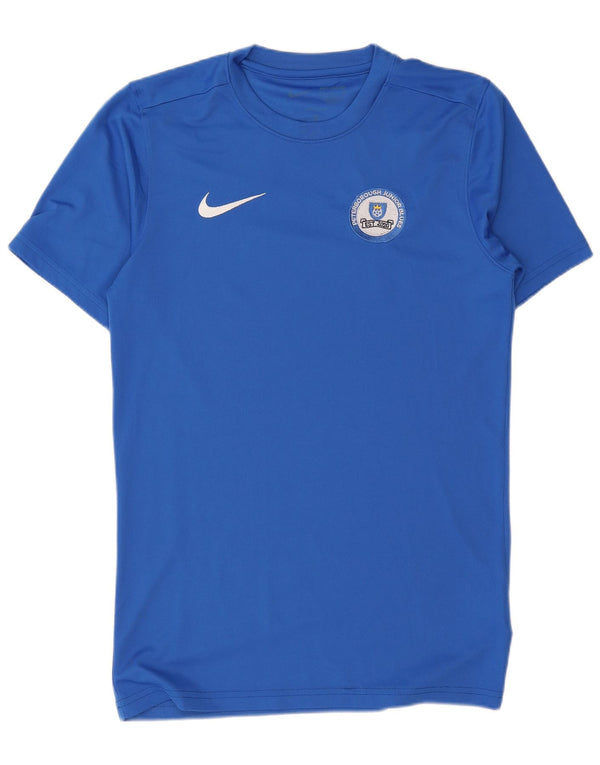 T-shirt Nike da uomo Top Small blu in poliestere