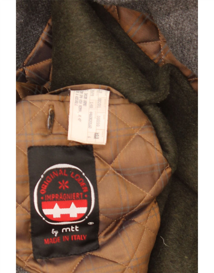 Cappotto vintage da uomo UK 42 XL in lana kaki